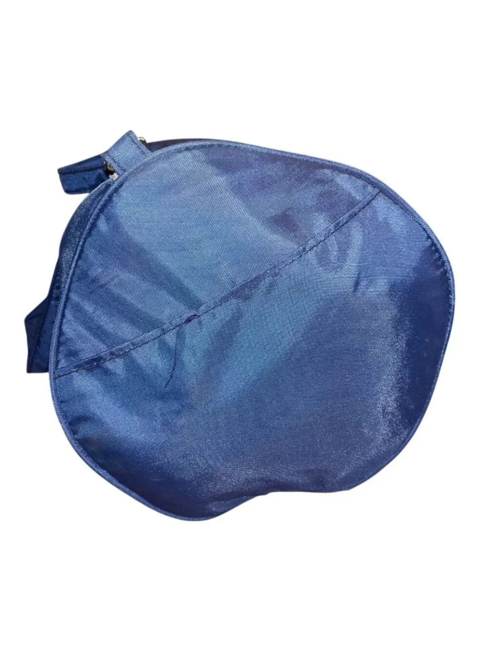 Adidas Blue Silver Retro Gym Duffel Bag With Trefoil Logo Lightweight Nylon - Picture 6 of 7